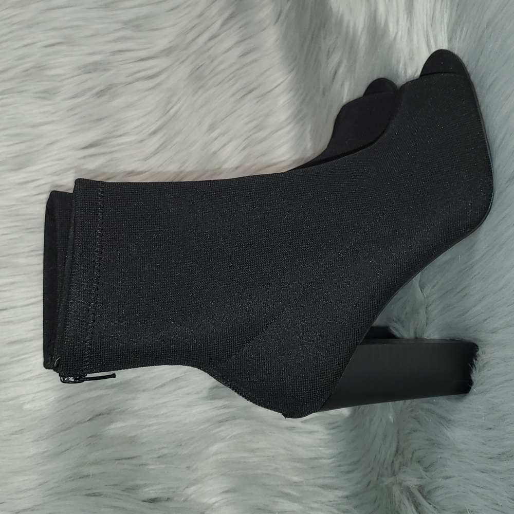 Aldo black heel boot